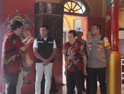 Forkopimda Sidoarjo Berikan Rasa Aman dan Nyaman Ibadah saat Imlek