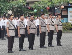 Kasat Lantas, Kasat Tahti dan Dua Kapolsek di Polresta Sidoarjo Berganti