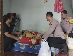 Bhabinkamtibmas Kebaron Tulangan Peduli Remaja Sakit Polio