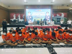 Polresta Sidoarjo Ungkap 110 Kasus Tindak Pidana Narkoba Dalam Waktu 4 Bulan