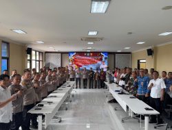 Polresta Sidoarjo Gelar Rakor Lintas Sektoral Kesiapan Pengamanan Idul Fitri 2025