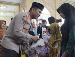 Safari Ramadhan Kapolresta Sidoarjo Sosialisasikan Hotline Mudik Polri 110