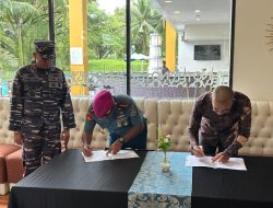 Dansatdik – 4 Kodiklatal Tanda Tangani Perjanjian Kerja Sama Dengan GM Hotel Novotel Manado