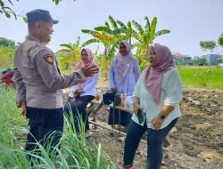 Bhabinkamtibmas Desa Semambung Koordinasi dengan Perangkat Desa