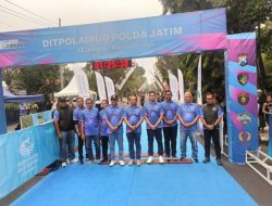 Ditpolairud Polda Jatim Resmi Membuka Triathlon Nasional 2025