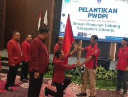 Pelantikan PWDPI DPC Sidoarjo, Berkomitmen Untuk Jurnalis Berintegritas Dan Humanis