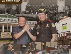 Perkuat Sinergitas, Kajati Jatim Dr. Kuntadi Kunjungi Pengadilan Tinggi Surabaya