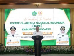 Imam Muchri Resmi Nahkodai KONI Sidoarjo, Targetkan Juara Umum Porprov Jatim IX 2025