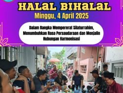 Media Harian Mata Berita Gelar Halal Bihalal, Perkuat Silaturahmi dan Sinergi Antar Media di Surabaya