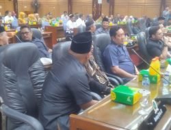 DPRD Sidoarjo Gelar Rapat Paripurna Penyampaian Nota Penjelasan Bupati Sidoarjo Tentang RPJMD 2025-2029.