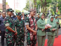 Danrem 084/Bhaskara Jaya Dampingi Pangdam V/Brawijaya dalam Kunjungan Kerja ke Kodim 0829/Bangkalan