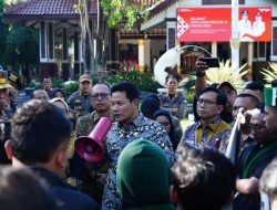 Bentuk Kepedulian, Puluhan HMI Sidoarjo Datangi Pendopo Sidoarjo