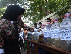 Wabup Mimik Idayana Kagum Inovasi Eco Enzim Pemdes Sedatigede