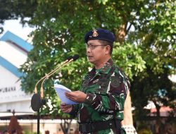 Kodiklatal Menggelar Apel Gabungan Antap