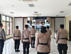 Hari Bhayangkara ke-79, Polresta Sidoarjo Ikuti Upacara Virtual Nilai Luhur Tribrata