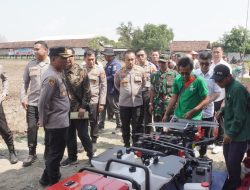 Tim Verifikasi Lomba Ketahanan Pangan Mabes Polri Tinjau Lahan Jagung