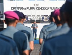 Dirum Kodiklatal Pimpin Apel Gabungan Antap Siswa Kodikopsla