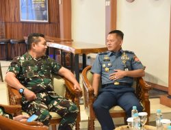 Wadan Kodiklatal Terima Kunjungan Inspektur II Itjen Kemhan