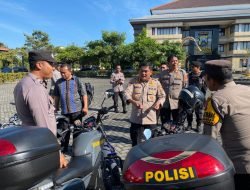 Puslitbang Polri Tinjau Kendaraan Dinas Operasional di Polresta Sidoarjo
