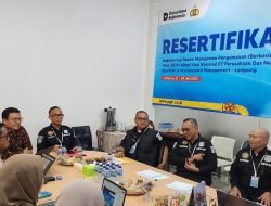 Pastikan Keamanan Obvitnas, PGN Lampung Diaudit Polri