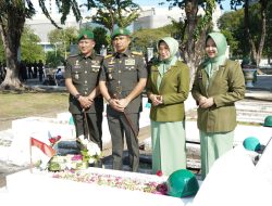 HUT Korem 084/BJ ke-59, Danrem 084/Bhaskara Jaya Ziarah TMP 