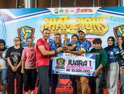 Turnamen Bola Voli Kapolres Gresik Cup 2025 Resmi Ditutup Dandim Gresik