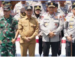 Dandim 0829/Bangkalan Beserta Forkopimda Dampingi Kapolda Jatim