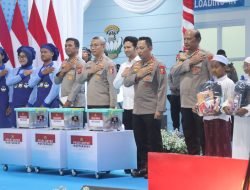 Kapolri Groundbreaking 13 SPPG Polri di Jatim dan Resmikan SPPG Polresta Sidoarjo