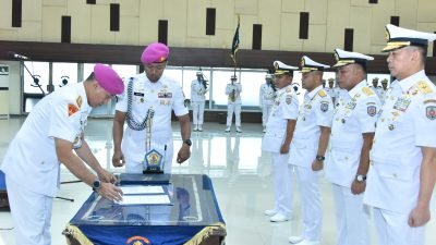 Komandan Kodiklatal Pimpin Serah Terima  Tiga Jabatan Strategis