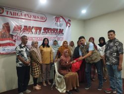 Kolaborasi Media TargetNews.ID, Pelindo Serta Bank Jatim Bagikan Baksos
