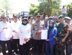 Humanis, Polresta Sidoarjo Terima Aksi Penyampaian Aspirasi Mahasiswa