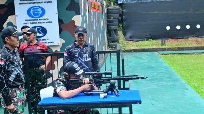 Lomba Menembak Piala Panglima TNI 2025, Dihadiri Dankodiklatal