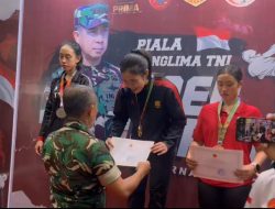 Bripda Gaby, Rebut Juara I Kejuaraan Karate Piala Panglima TNI 2025