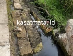 Warga Mengeluh, Belum Setahun Bangunan Irigasi di Pendemonegoro Hancur Dua Kali