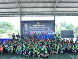 Peduli Ojol, Kodiklatal Gelar Bakti Sosial PRIMA HUT Ke-80 TNI