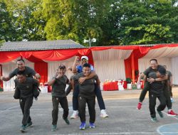 Danrem 084/Bhaskara Jaya, Semangat Kebersamaan Dengan Olahraga Bersama.