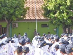 Kanit PPA Polresta Sidoarjo Ajak Pelajar SMPN 1 Wonoayu Jauhi Kenakalan Remaja