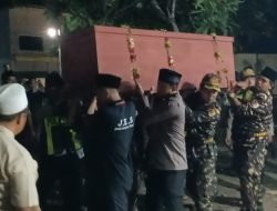 Kapolsek Buduran Hadir di Pemakaman Santri Al Khoziny Asal Desa Damarsi