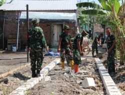 Komitmen Satgas TMMD 126 Kodim 0816/Sidoarjo Fokus Infrastruktur di Desa Kedondong