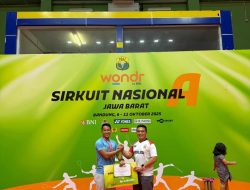 Serda Jas Akhmad Raikhan Banggakan Kodiklatal di Turnamen Bulutangkis WONDR BNI 2025