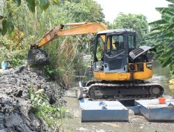Antisipasi Musim Hujan, Pemkab Sidoarjo Siagakan 34 Pompa Air Untuk Normalisasi Sungai