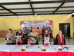 Kasus Penembakan Di Porong, Diungkap Polresta Sidoarjo 