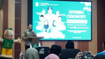 Konferensi Cabang XXIII PMII Sidoarjo Resmi Dibuka Bupati Sidoarjo 