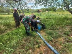 Babinsa Peduli, Peltu Jasuli Turun Tangan Bantu Warga Banyusoka