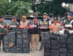 Berantas Rokok Ilegal, Kodim 0829/Bangkalan bersama Tim Gabungan Gelar Operasi 