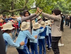 Edukasi Bijak Penggunaan Gadget Sejak Dini di Kampung Lali Gadget Bersama Polresta Sidoarjo 