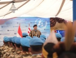 Komandan Kodiklatal Hadiri Penyematan “United Nations Medal” Satgas MTF TNI Konga XXVIII-P/UNIFIL Lebanon