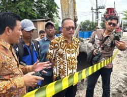 Sidak Pembangunan Rumah Pompa, Bupati Sidoarjo Tegaskan Evaluasi Dari Kualitas Hingga Kesesuaian Target