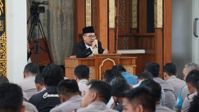 Polresta Sidoarjo Gelar Shalat Ghaib dan Doa Bersama untuk Korban Bencana di Aceh, Sumut dan Sumbar
