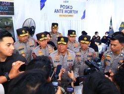 Wakapolri Tinjau Posko Antemortem DVI di Sumatera Barat, Pastikan Proses Identifikasi Korban Berjalan Optimal